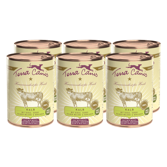 Terra Canis Classic Dog Wet Food Veal