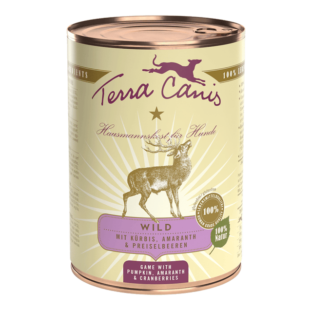 Terra Canis Classic Dog Wet Food Game