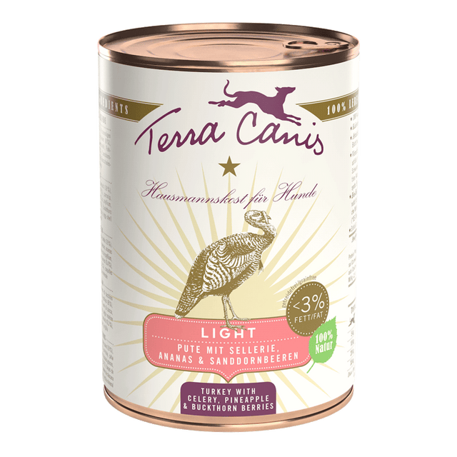 Terra Canis Light Menu Dog Wet Food Turkey
