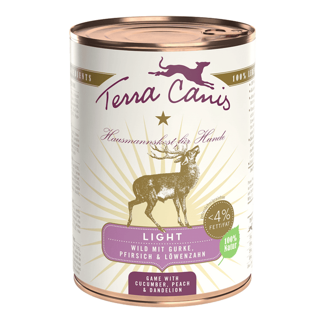 Terra Canis Light Menu Dog Wet Food Game