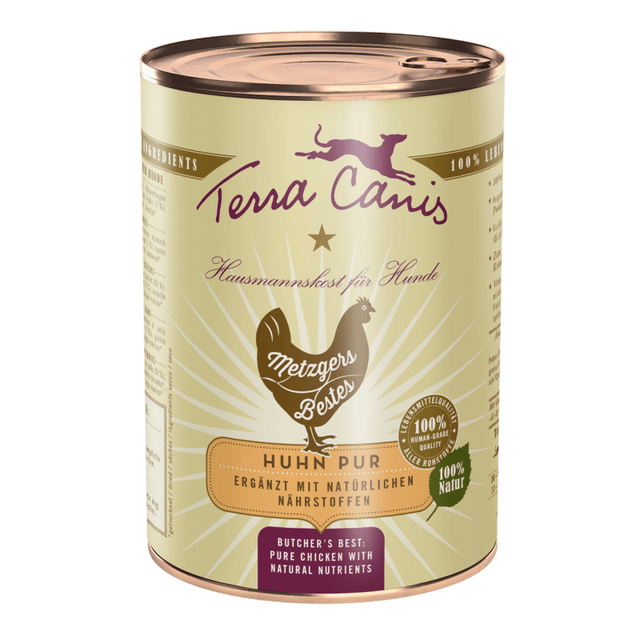 Terra Canis Butcher's Best Dog Wet Food Pure Chicken