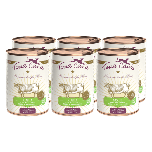 Terra Canis Light Menu Dog Wet Food Beef