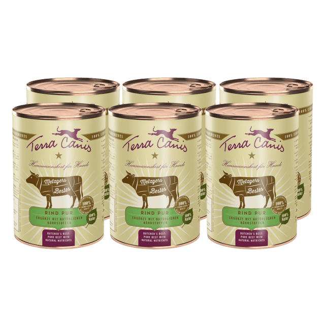 Terra Canis Butcher's Best Dog Wet Food Pure Beef