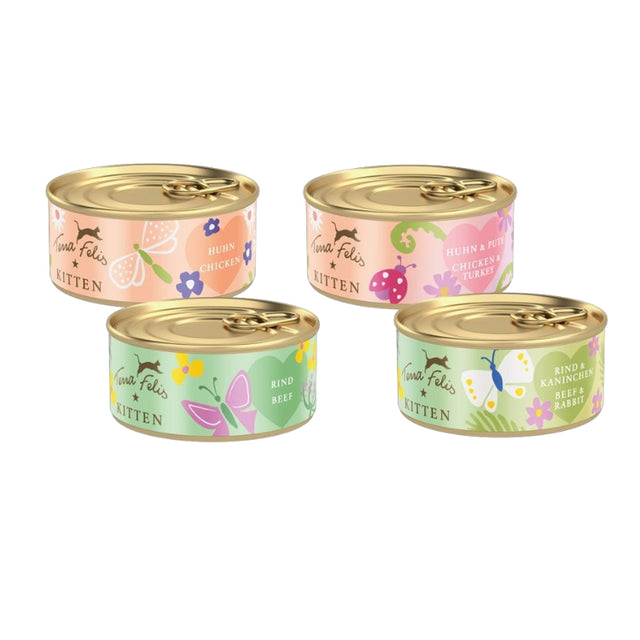 Terra Felis Grain Free Kitten Wet Food, Multi Favour Pack