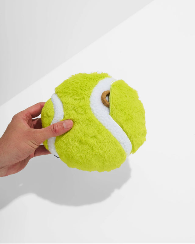 Wild One Dog Toy Playful Plush - Tennis Ball