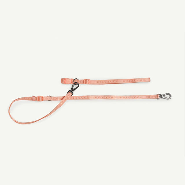 Max Bone GO! With Ease Hands Free Dog Leash - Coral Peach