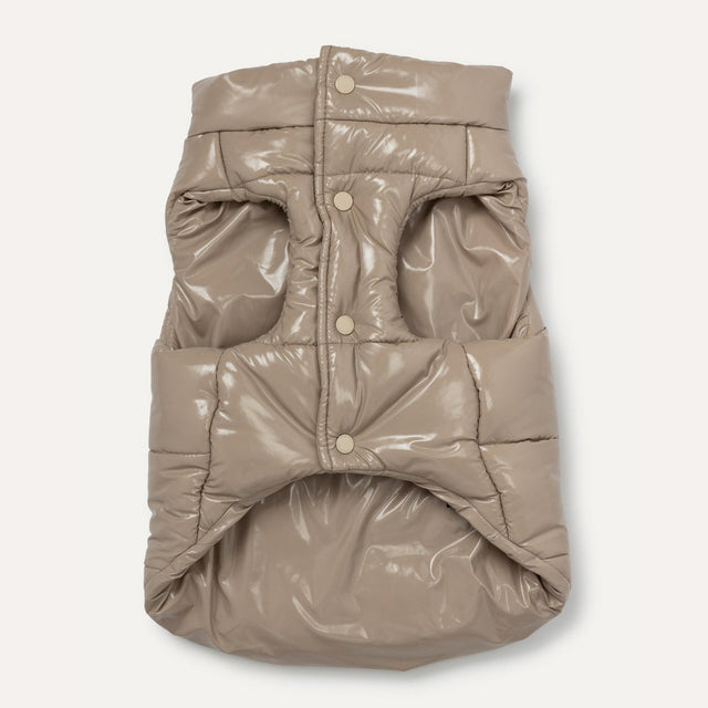 Max Bone Arabella Puffer Vest - Sand