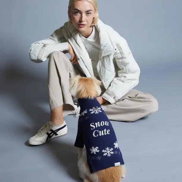 Max Bone Snow Cute Dog Jumper