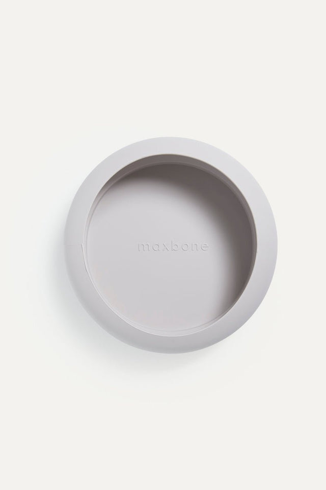 Max Bone Dog Bubble Bowls & Mat Set Grey