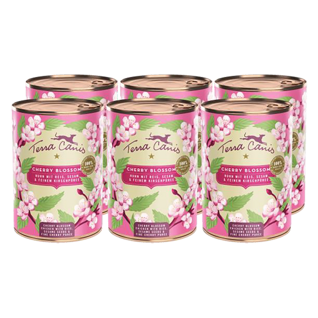 Terra Canis Flower Menu Cherry Blossom Chicken