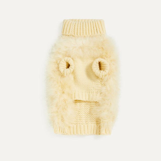 Christian Cowan X Max Bone Dog Jumper - Yellow