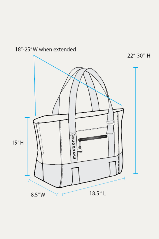 Max Bone Commuter Carrier Bag for Dogs