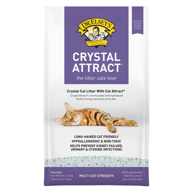 Dr. Elsey's Precious Cat Long Haired Crystal Silica Cat Litter