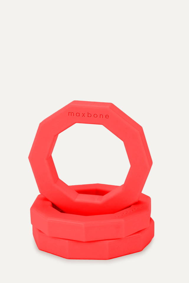 Max Bone Decagon Rubber Toy