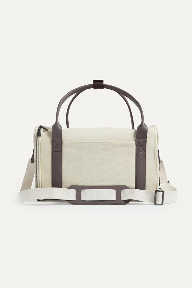 Max Bone Global Citizen Pet Carrier Bag Off White