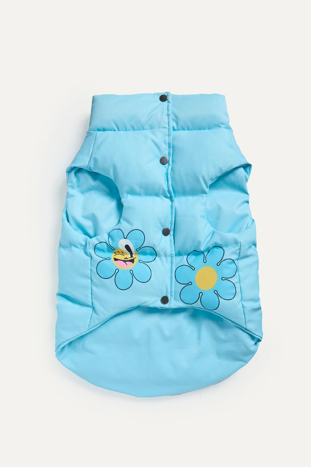 Hattie Stewart X Marc Jacobs X Maxbone Light Blue Dog Puffer Vest