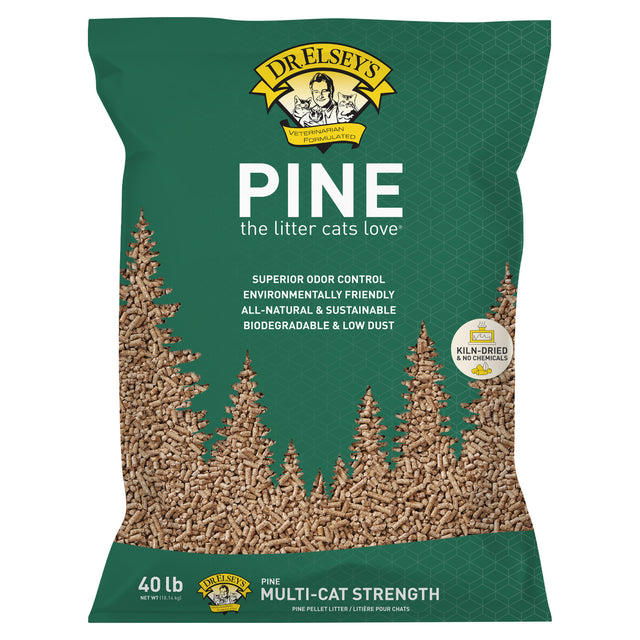 Dr. Elsey's Precious Cat Pine All-Natural Kiln-Dried Cat Litter