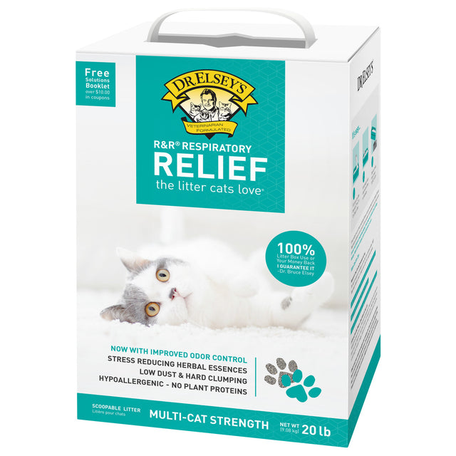 Dr. Elsey's Precious Cat Respiratory Relief Clumping Clay Cat Litter