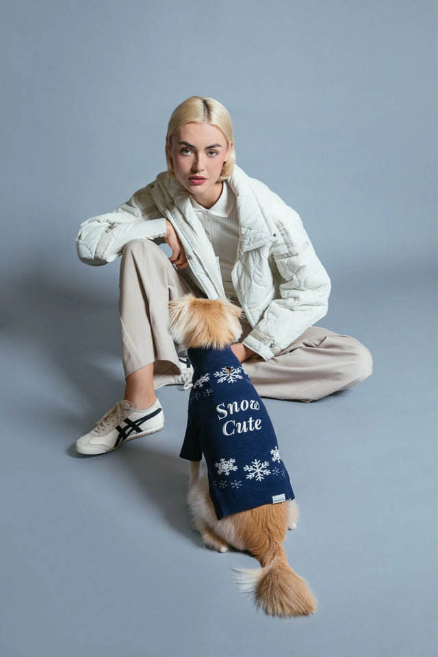 Max Bone Snow Cute Dog Jumper