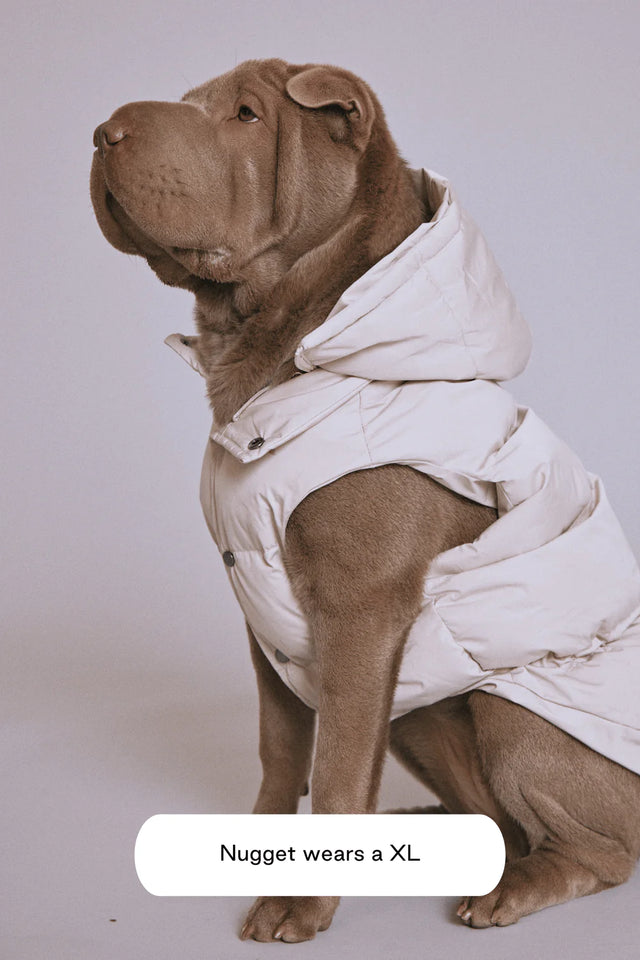 Max Bone Dog Sub Zero Waterproof Jacket - Sand Dune - XXL