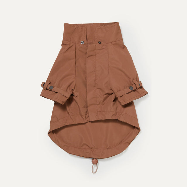 Max Bone Talon Dog Raincoat Camel