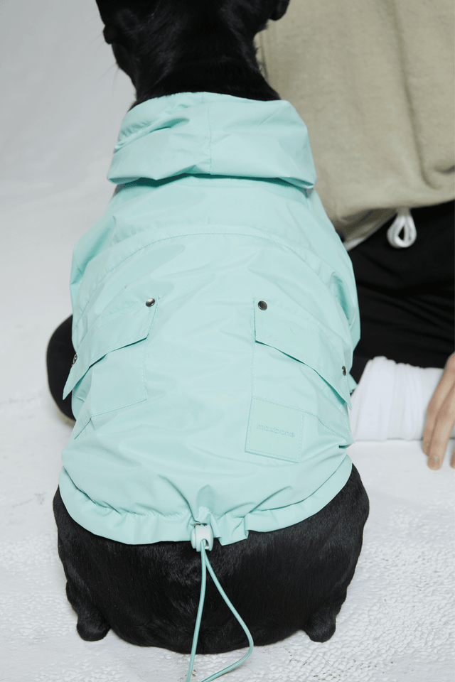 Max Bone Talon Dog Raincoat Mint