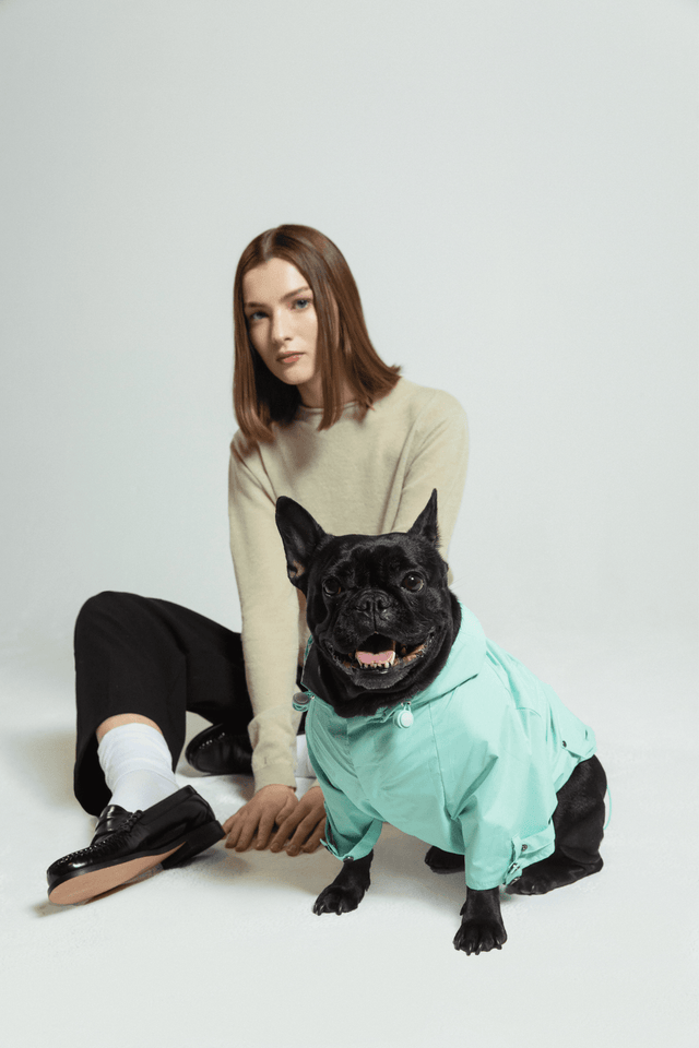 Max Bone Talon Dog Raincoat Mint