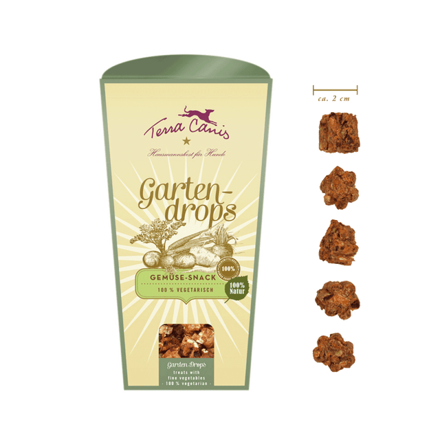 Terra Canis Garden Drops Vegetarian Dog Biscuits