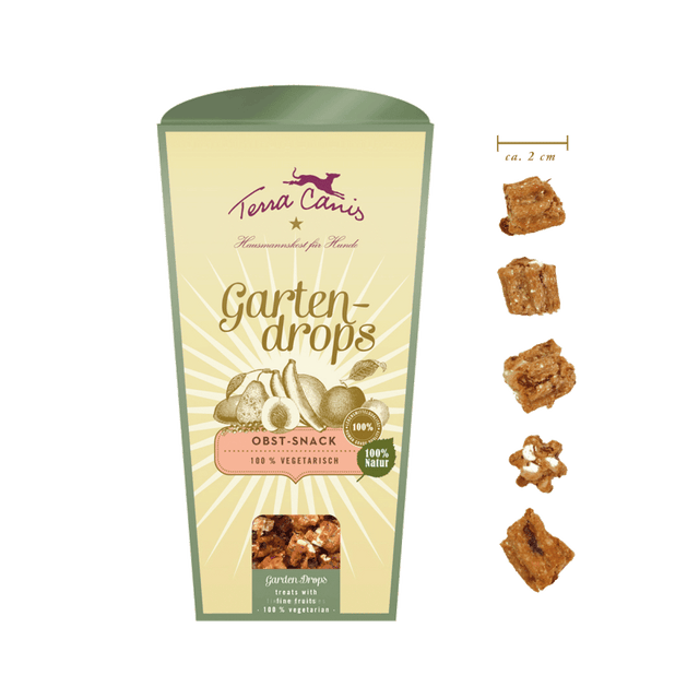 Terra Canis Garden Drops Vegetarian Dog Biscuits
