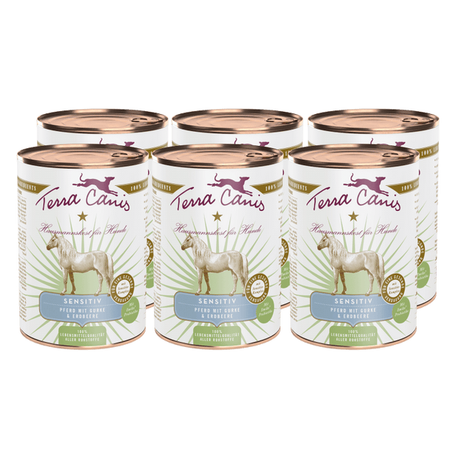 Terra Canis Sensitive Menu Dog Wet Food Horse