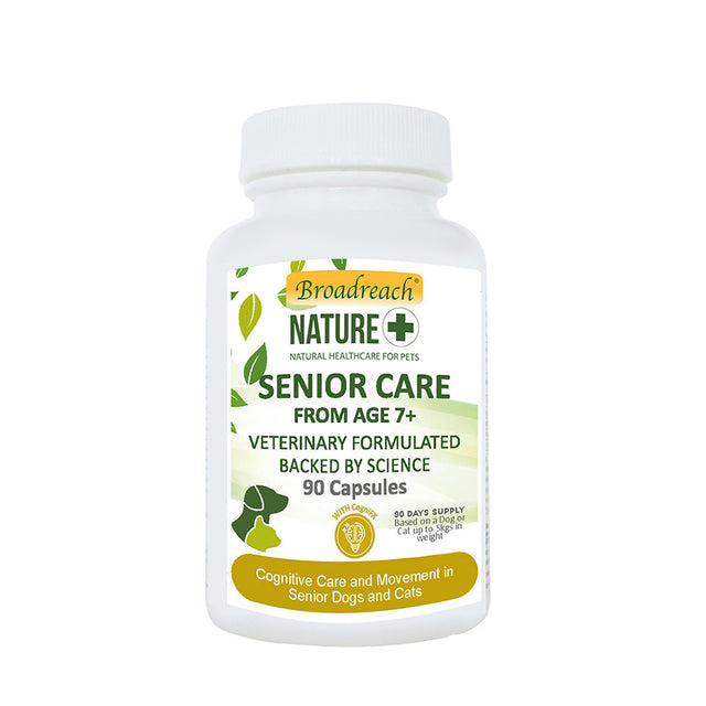 Broadreach Nature Senior Care 90 Capsules for Cats and Dogs