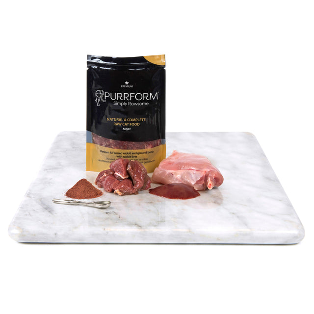 Purrform Venison & Farmed Rabbit 70g Pouch