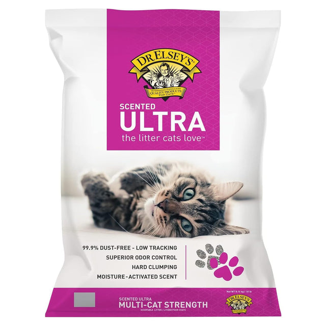Dr. Elsey's Precious Cat Ultra Scented Clumping Clay Cat Litter