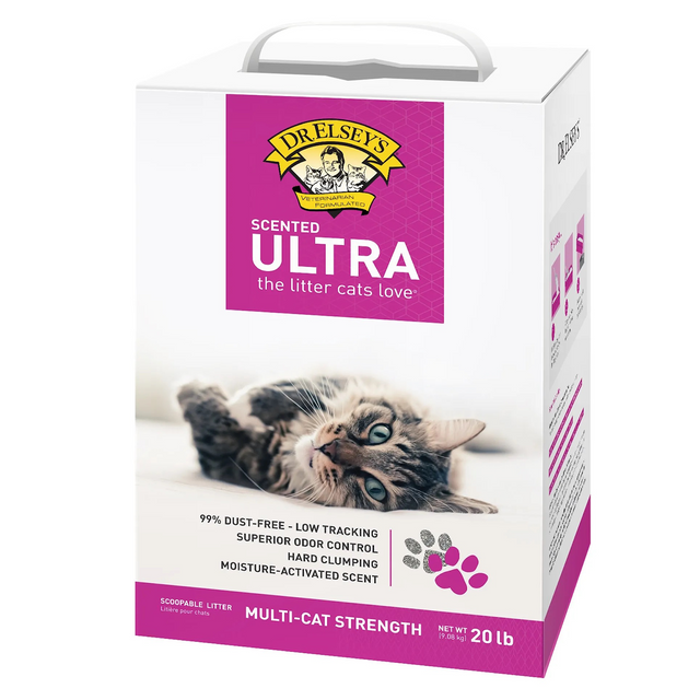 Dr. Elsey's Precious Cat Ultra Scented Clumping Clay Cat Litter