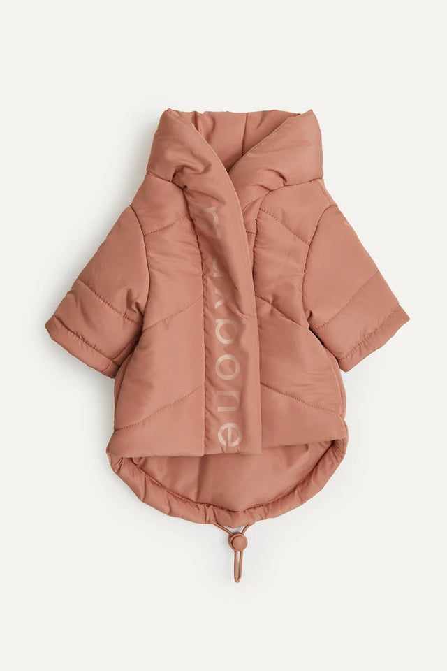 Max Bone Dog Wrap Puffer Jacket - Camel