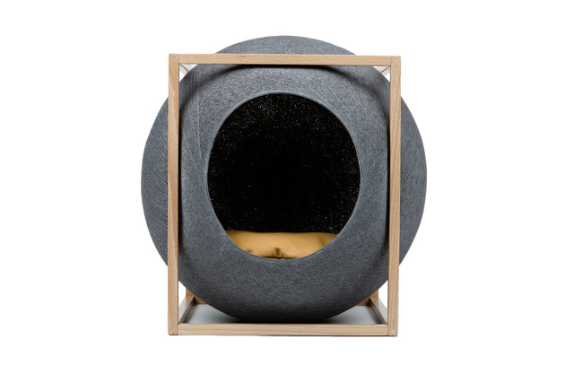 Meyou Paris The Dark Grey Cube, Wood Edition