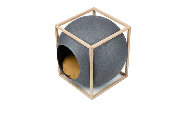 Meyou Paris The Dark Grey Cube, Wood Edition