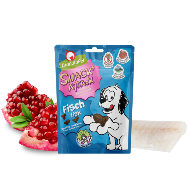 Granatapet Dog Snack Attack fish