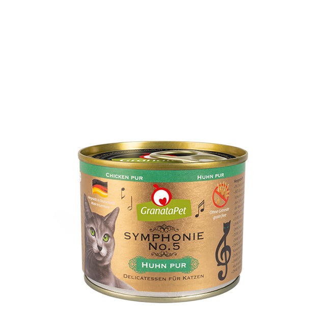 Granatapet Cat wet food Symphonie No.5 chicken PUR