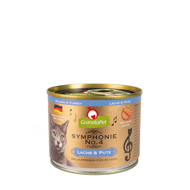 Granatapet Cat wet food Symphonie No.4 salmon & turkey