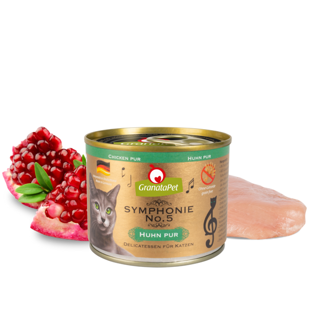Granatapet Cat wet food Symphonie No.5 chicken PUR