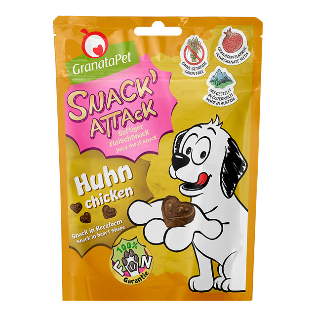 Granatapet Dog snacks Snack ́ Attack chicken