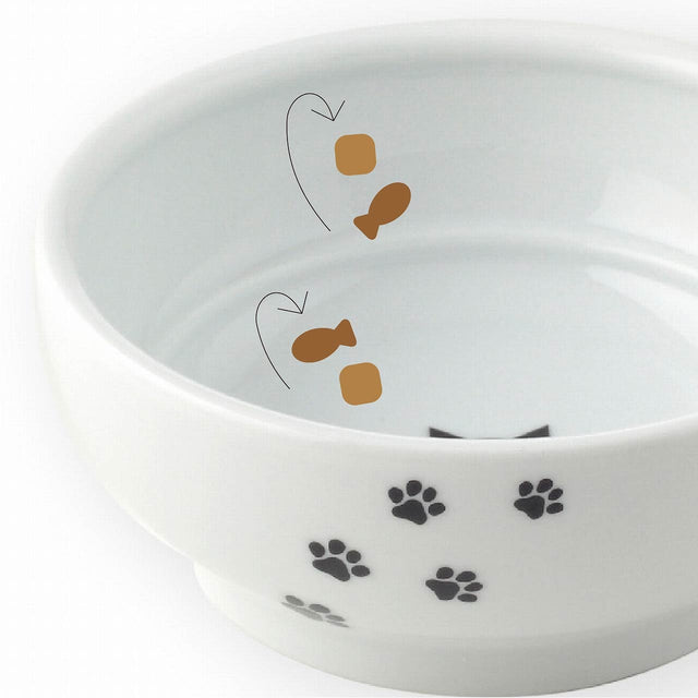 Necoichi Anti-Spill Cat Food Bowl