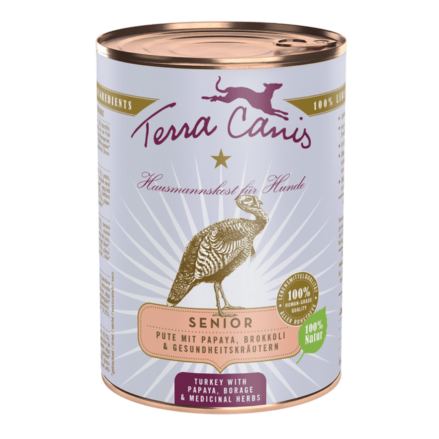 Terra Canis Senior Dog Wet Food Turkey
