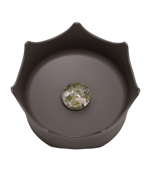 VitaJuwel CrownJuwel Pet Water Bowl - Slate Grey