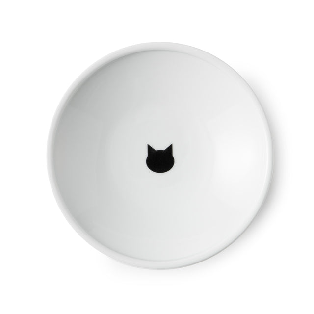 Necoichi Raised Cat Food Bowl Extra Wide