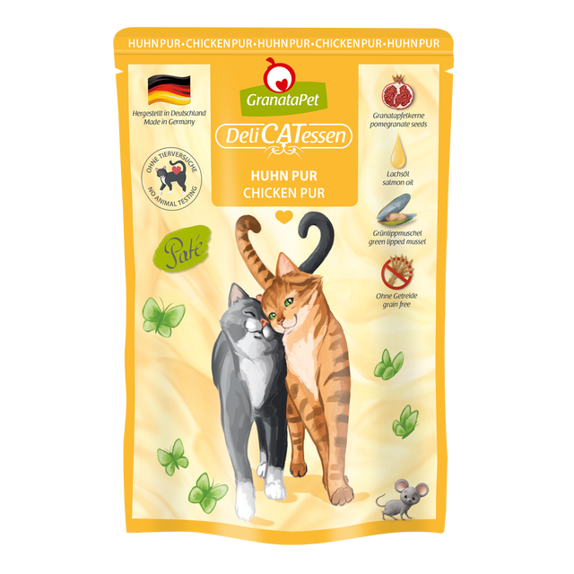 Granatapet Cat wet food DeliCatessen Chicken PUR