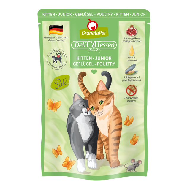 Granatapet Cat wet food DeliCatessen Kitten / Junior poultry