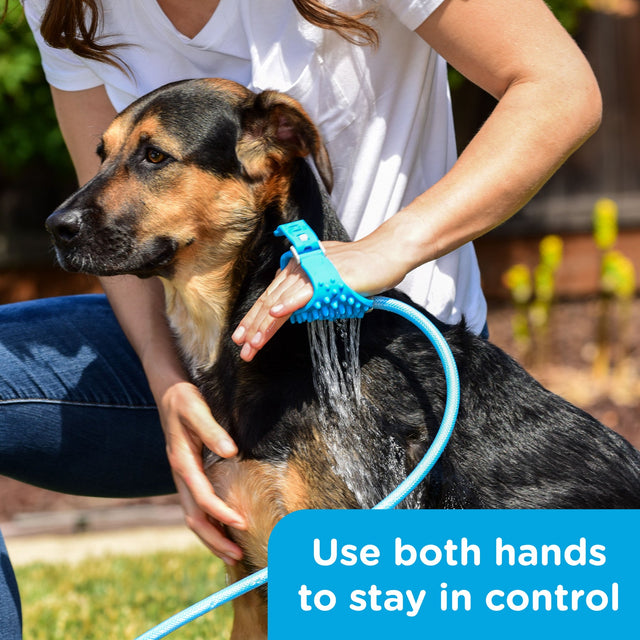 Aquapaw Pet Bathing Tool - Sprayer & Scrubber in One
