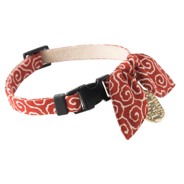 Necoichi Ninja Cat Collar Red